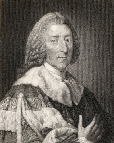 William Pitt der Ältere (1708-78), 1. Earl of Chatham, aus 